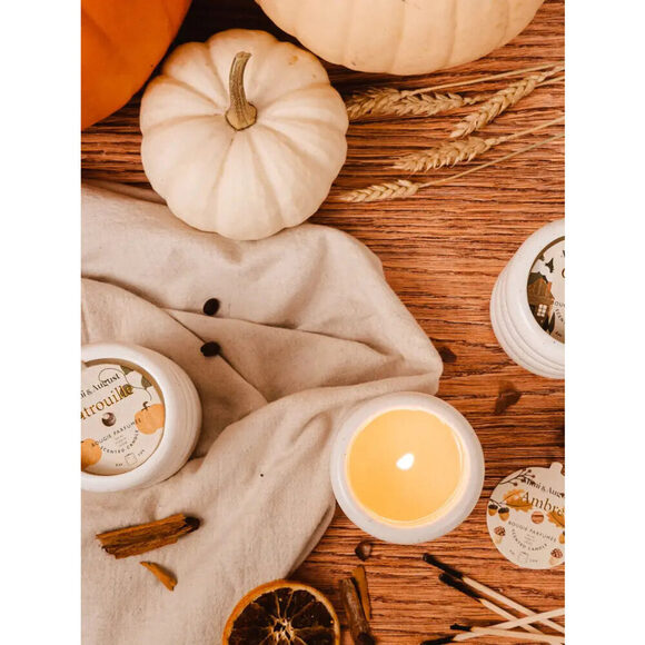 Citrouille- 8 oz Reusable Candle - Picture 3 of 3